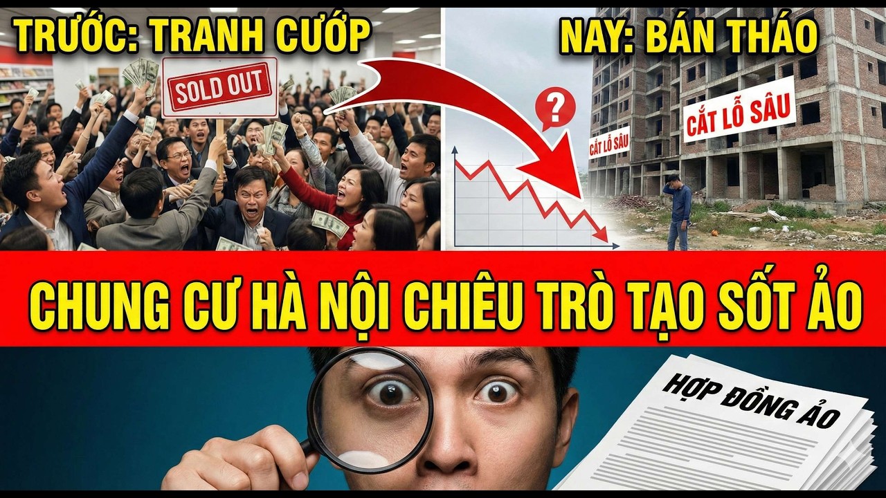 Lật Tẩy Chiêu Trò Tạo Sốt Ảo Chung Cư Hà Nội