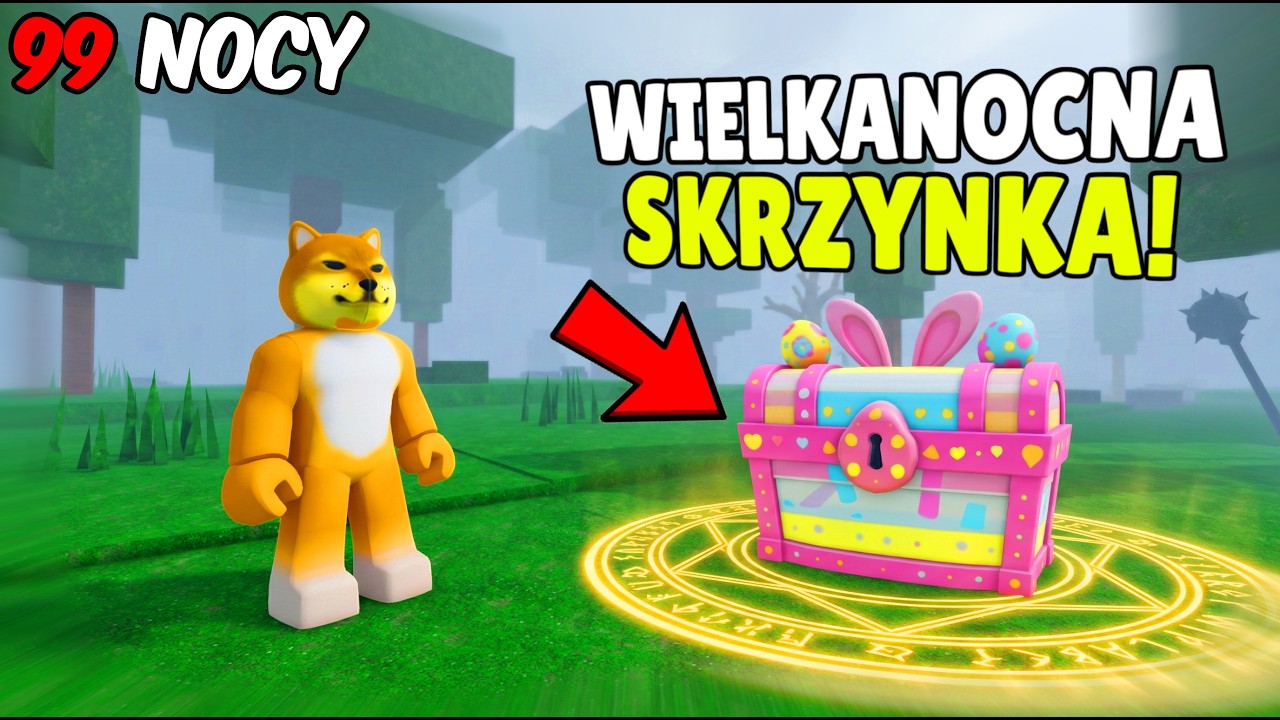 ZNALAZŁEM NOWĄ WIELKANOCNĄ SKRZYNKĘ w 99 nocy w LESIE!🥚