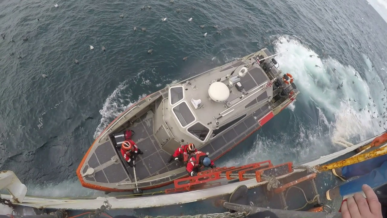 Coast Guard Cutter Bertholf patrols Bering Sea