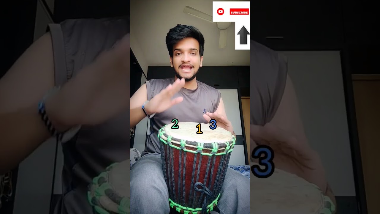 Djembe Lesson - #djembe #djembelove #beats #music #percussion #viral #musician #tutorial #drumming