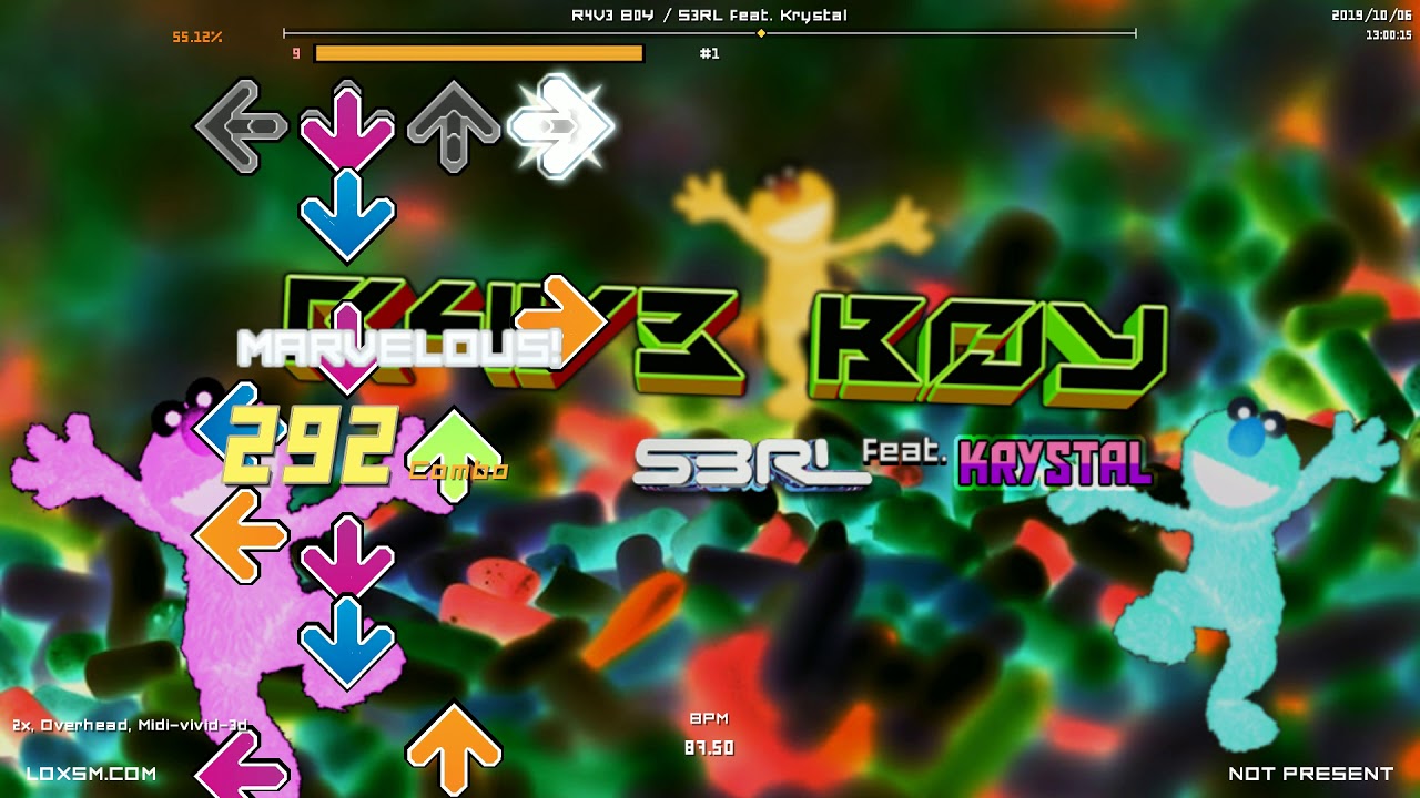 R4V3 B0Y - S3RL feat Krystal | Stepmania Hard AAA