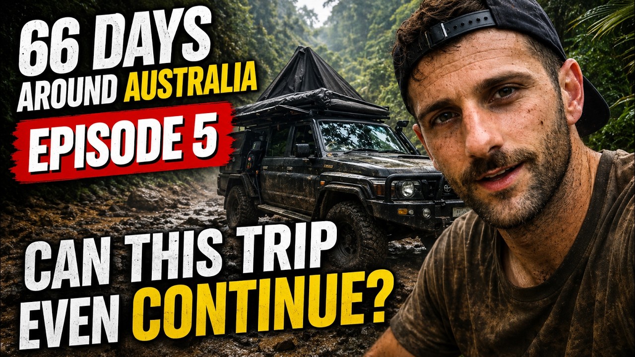 66 Days Around Aus Ep 5/6 | The 4WD Tried to Kill the Trip at Blackdown