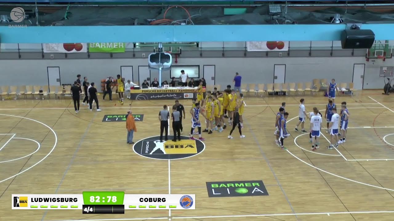 ProB-Livestream: Porsche Basketball-Akademie vs. BBC Coburg