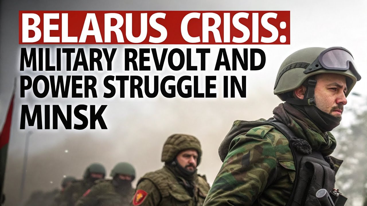 Power Collapse Begins: Belarus Faces Military Rebellion