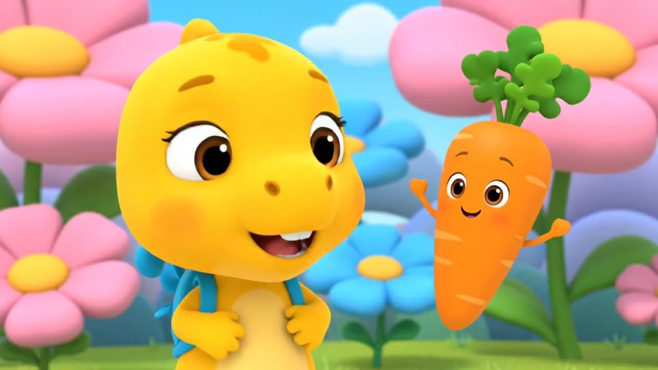 Изучаем цвета вместе с динозавром Санни 🌈 | Обучающее видео для детей | 3D-анимация