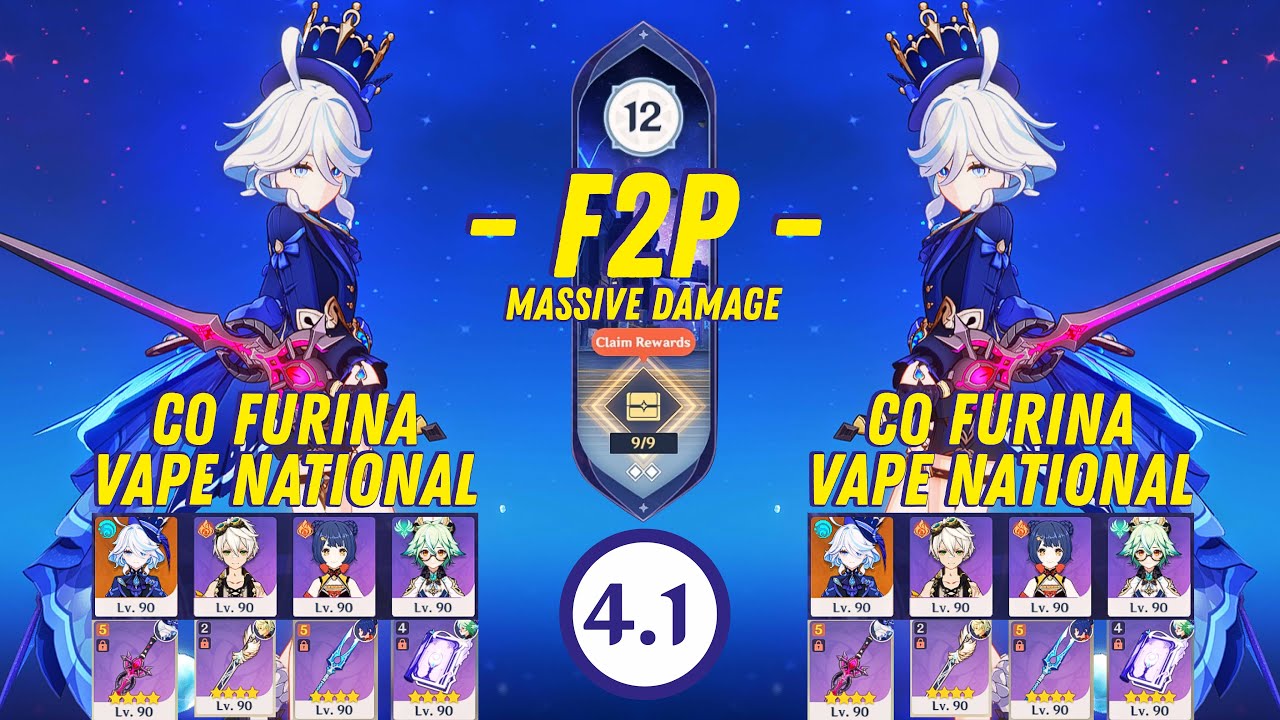 F2P Abyss 4.1 - C0 Furina Vape National