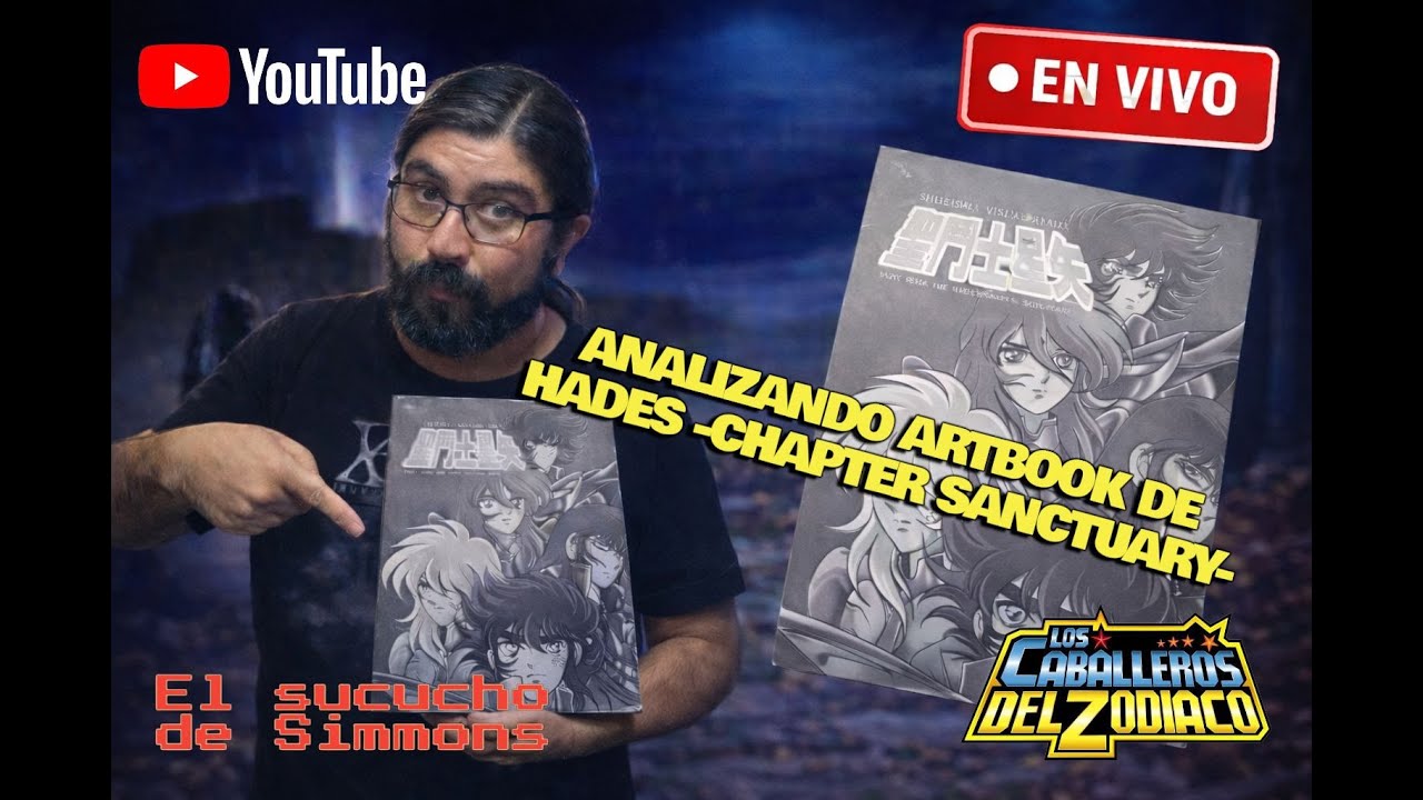 Analizando Artbook de Hades Chapter Sanctuary (Editorial Shueisha)