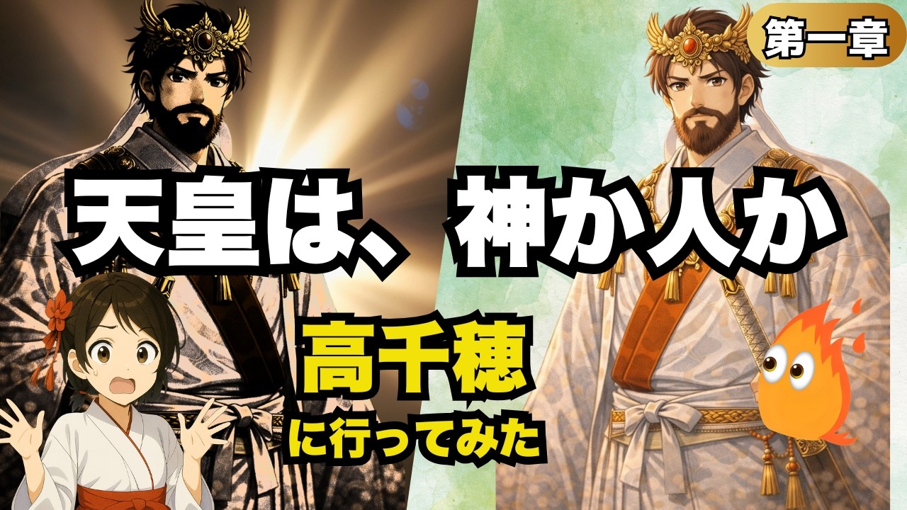 中巻第一話　漫画のように楽しむ古事記　【天皇は、神か人か】