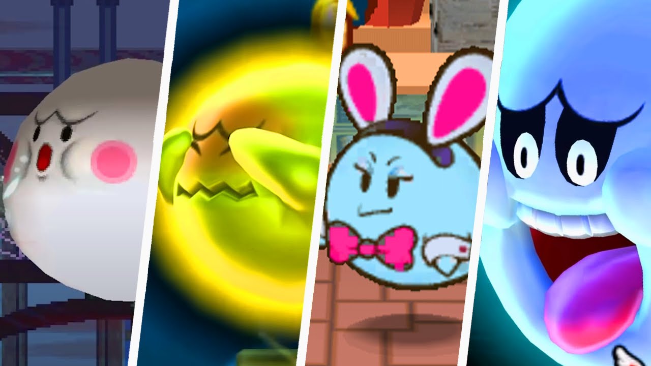Evolution of Boo in 2D Super Mario Games (1988 - 2022)
