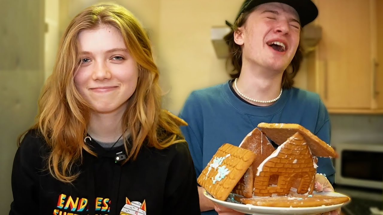 We Made The Worst Gingerbread House (w/ Melinks)