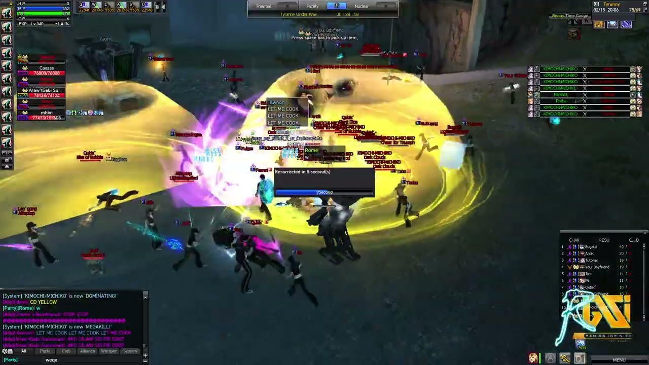 SHAMAN CLASS | BATTLE ROYALE: DEF FACI TOWER X TOP GUILD 8PM | 2-15-26 | RAN GS INFINITY EP 11