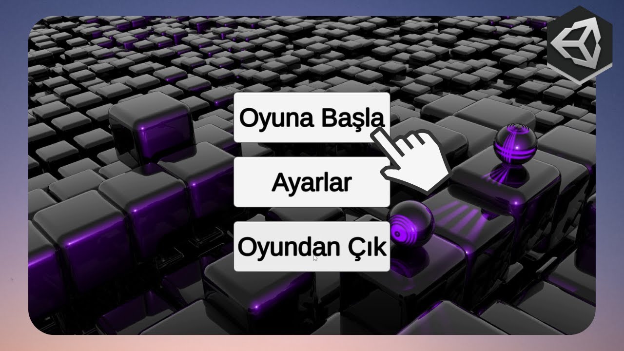 ANA MENÜ NASIL YAPILIR?  #unity