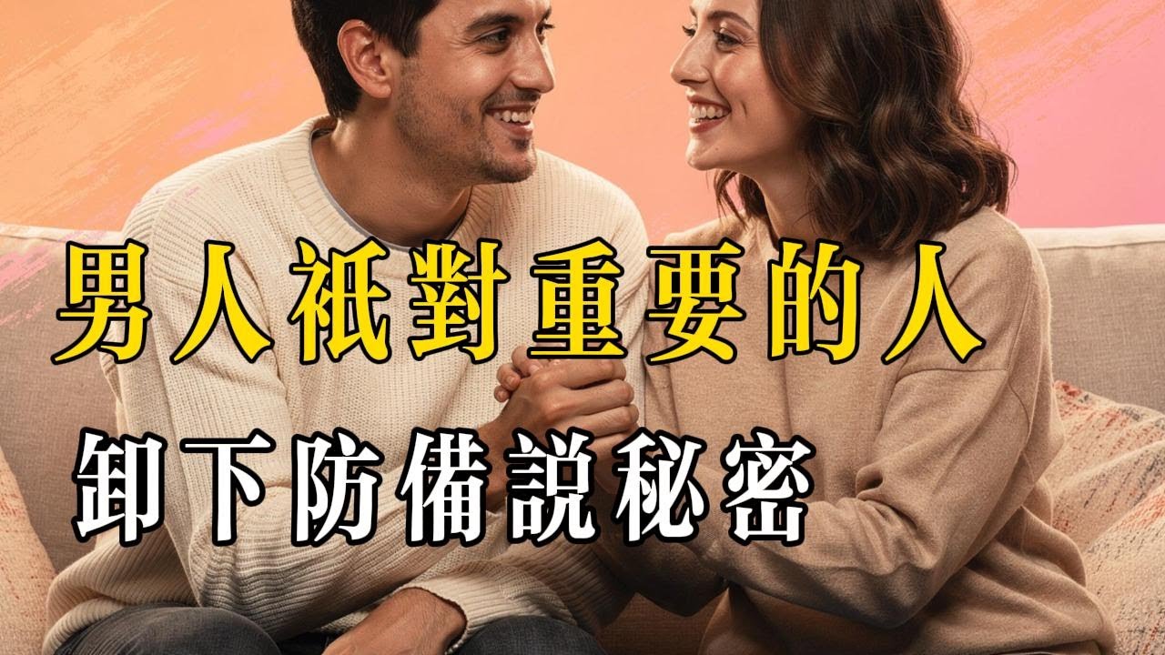 感情裡最珍貴的，是他願意把只給自己看的部分給你#男人的秘密 #卸下防备的爱 #信任是爱的开始 #男人的真心信号 #亲密关系里的软肋
