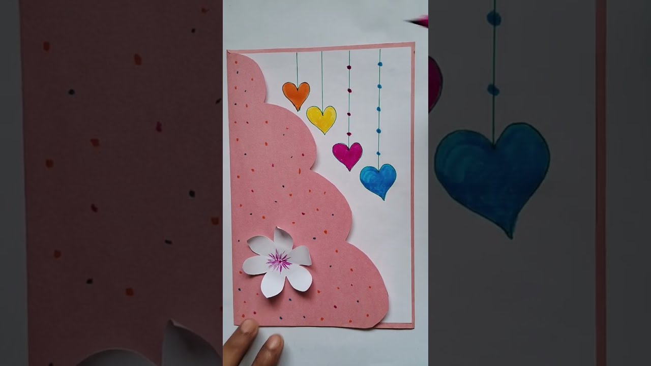 Eid greeting card//greeting card special advance Eid  #long #eid #craft #paper #video #papercraft 
