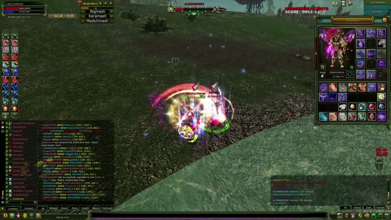 [DESTAN] İronPunch VS ALONEEEEE DOSTUM   DAYAK   #knight  #ayarz #shortsvideo #destanpk #defender