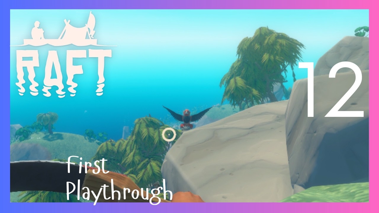 Trying to Kill a Screecher! ~ First Playthrough ~ Raft Gameplay Ep 12