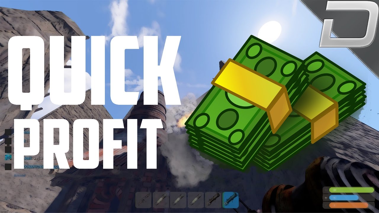 RUST | Insane Quick Profitable Raid (Vanilla Rust)