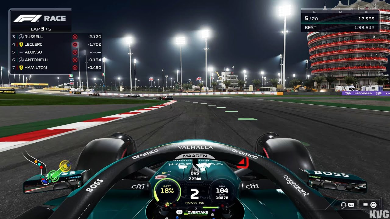F1 25 - Bahrain International Circuit - Sakhir (Bahrain Grand Prix) - Gameplay (PS5 UHD) [4K60FPS]