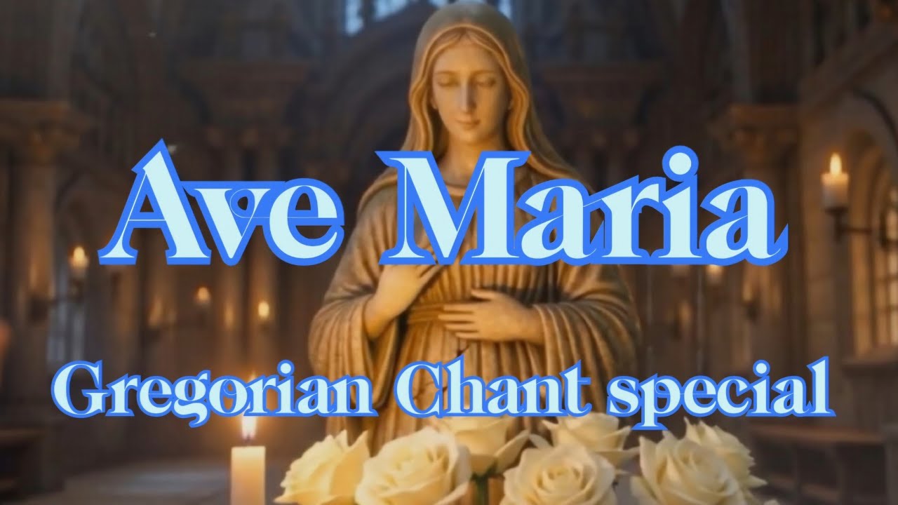 Ave Maria | Gregorian Chant with Ashley | Ancient Prayer | song | music video 