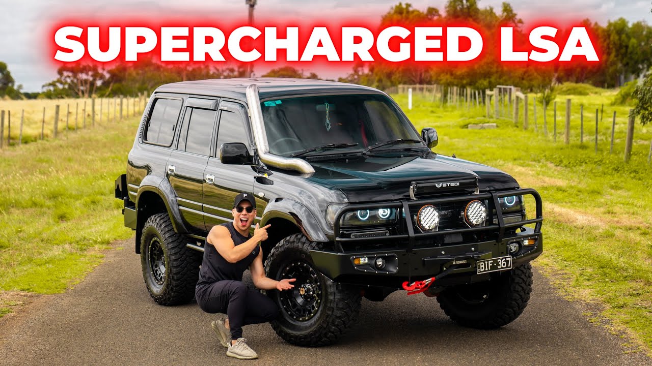 600HP LSA Supercharged V8 Toyota 80 Series Land Cruiser FZJ80 - THE KING OF 4X4