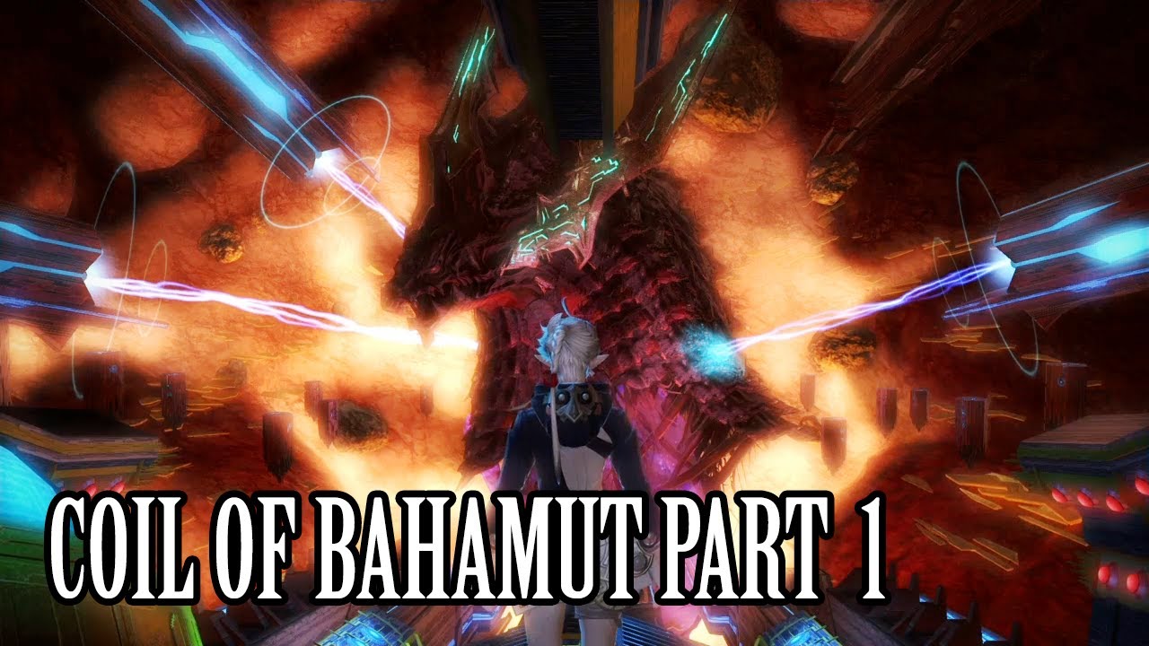 FFXIV The Binding Coil of Bahamut - All Cutscenes Movie with Derplander