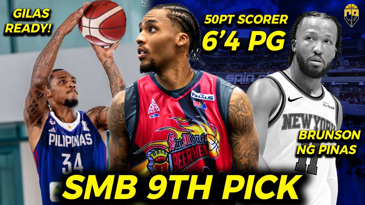 Mas LUMAKAS pa SMB sa IMPORT na Prospect sa PBA draft! 6'4 guard Chris Miller 9th overall pick