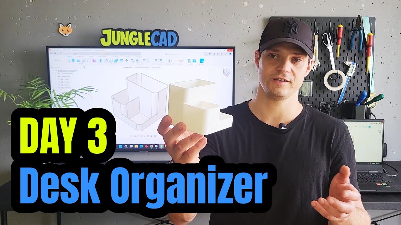 Learn Fusion in 10 Days | Day 3: Desk Organizer