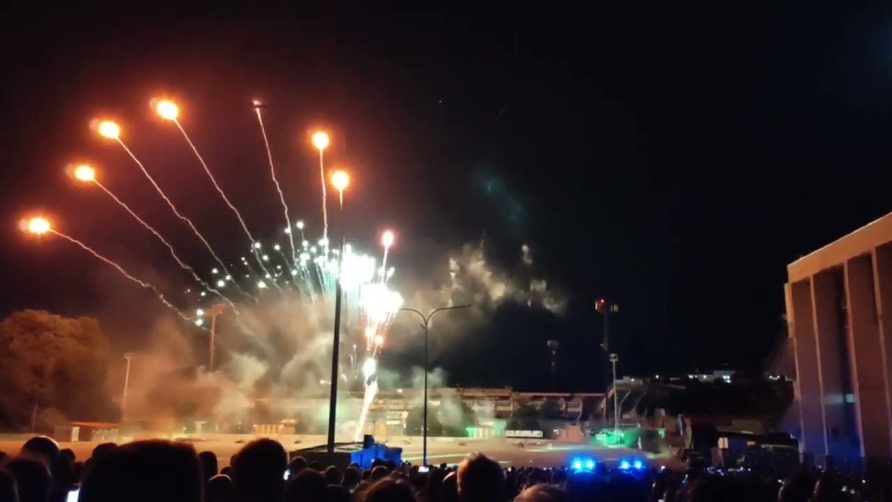 Avellino Summer Fest, ecco lo spettacolo dei fuochi piromusicali