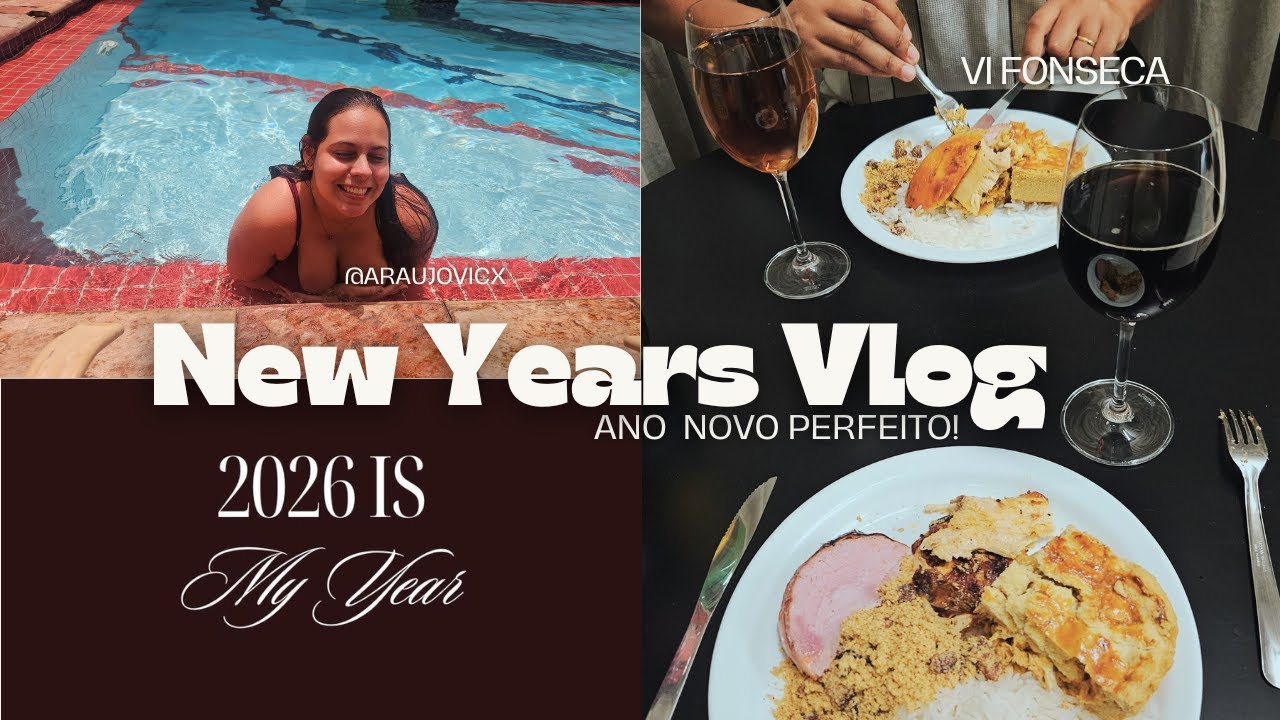 ano novo perfeito 💖💖 ~ ap lindo, cozinhando, nadando na piscina, correndo e descansando muito!