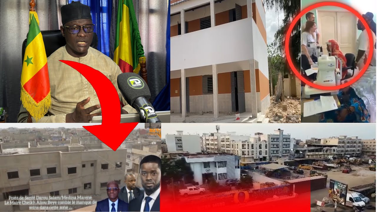 Mairie Sicap Mbao: Cheikh Aliou Beye Liste les r&eacute;alisations