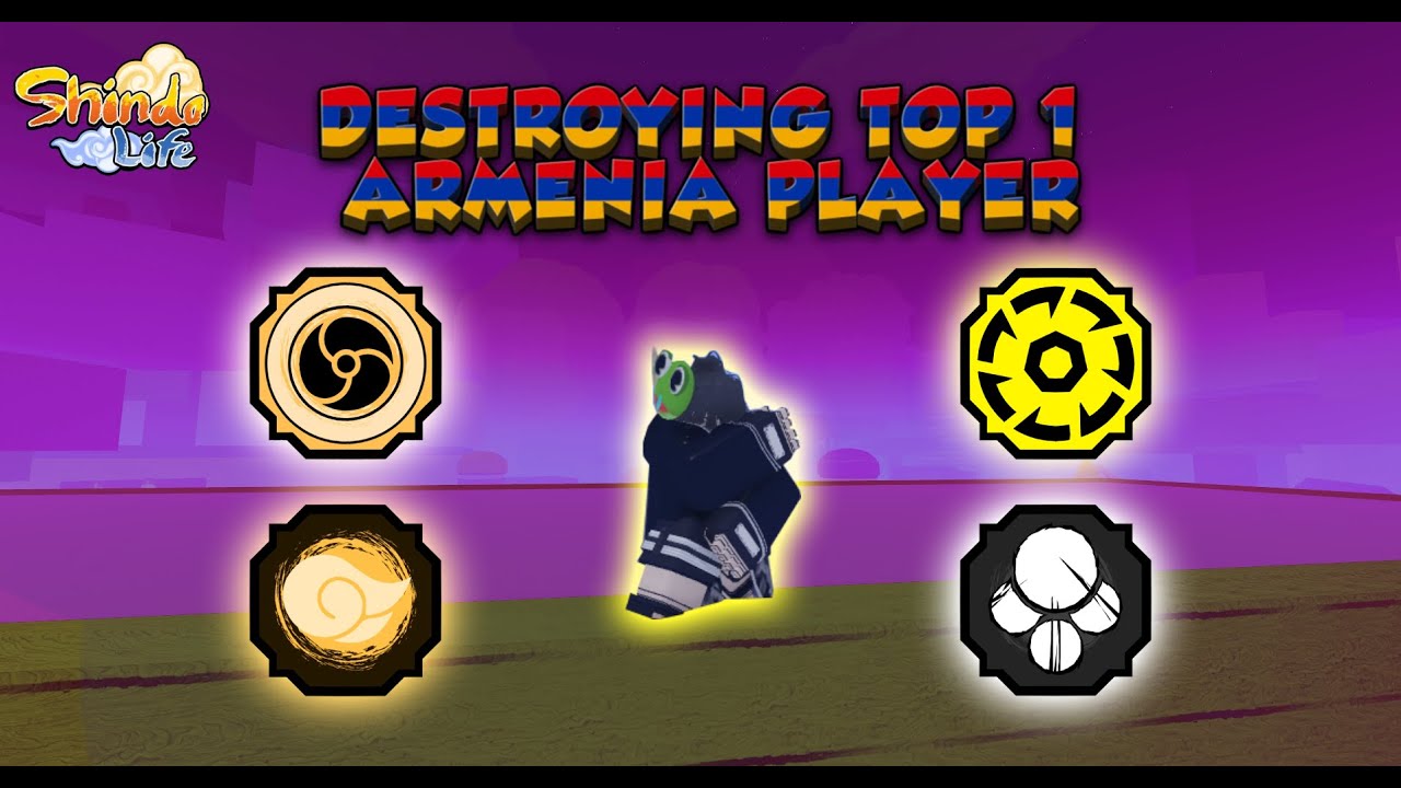 DESTROYING RAUL TOP 1 ARMENIA AIMBOT USER | Shindo PVP 11