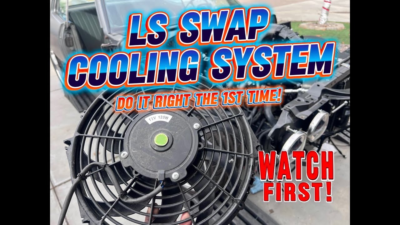 Система охлаждения LS Swap сделана правильно