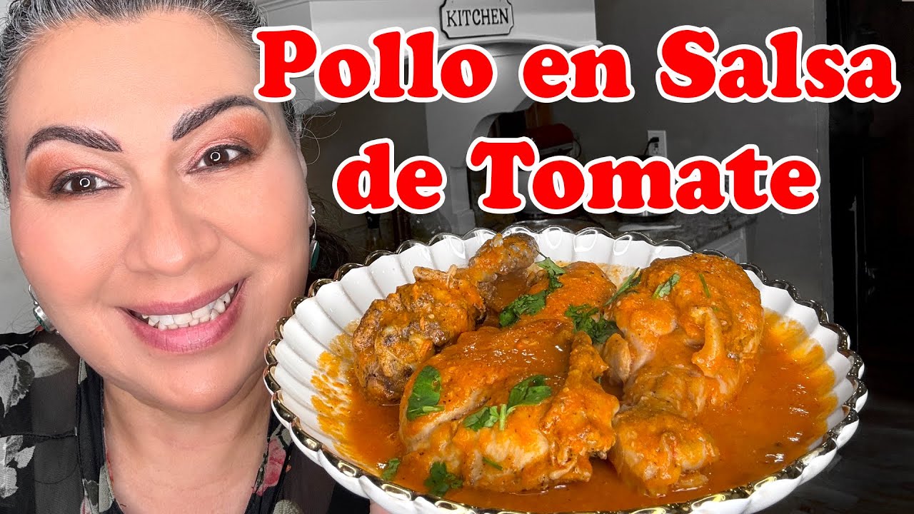 Pollo en Salsa de Tomate que Todos Piden la Receta