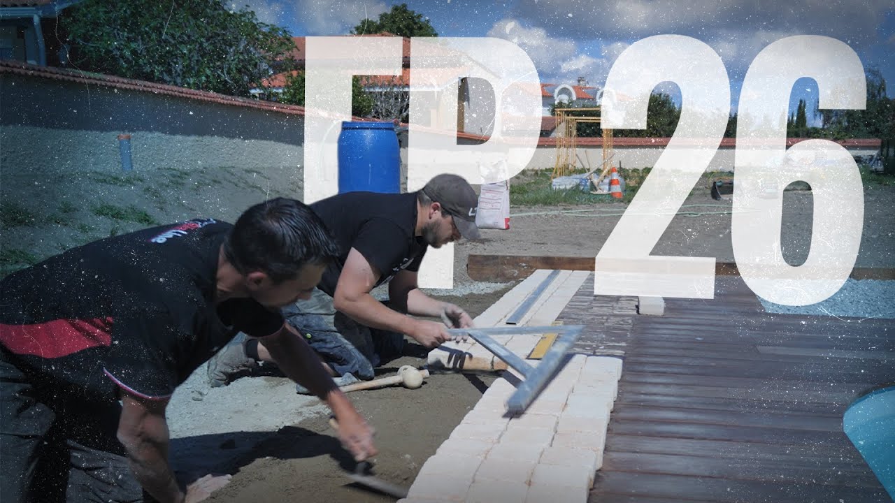 POSE DES PAV&Eacute;S 🌴 et rubiotage terrasse Yeahh - EP26 - Ljvs