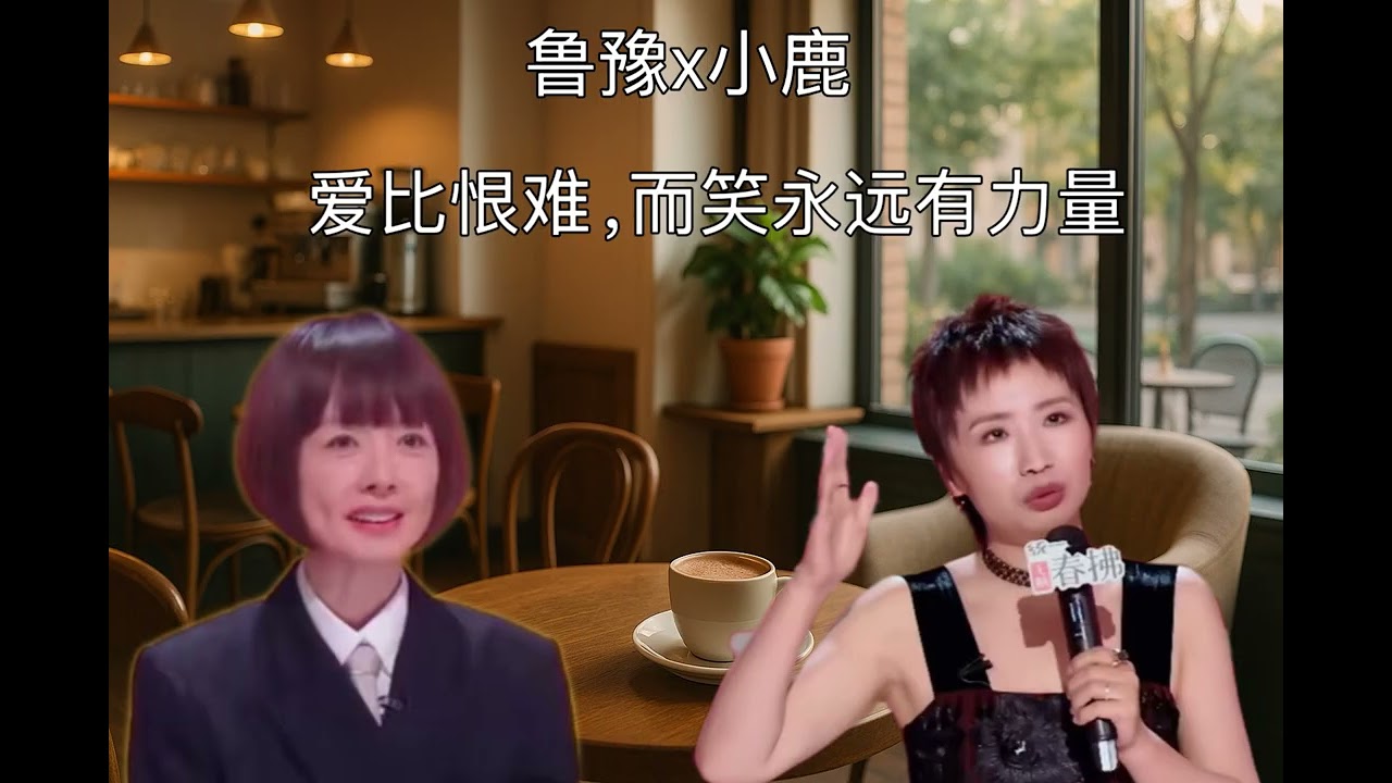 鲁豫x小鹿：爱比恨难，而笑永远有力量