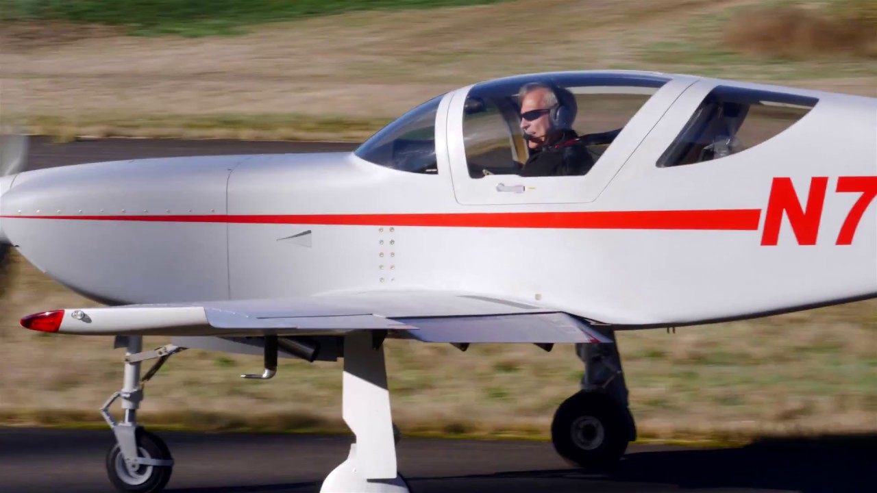 Dave's Glasair Landing Gear Flight Filmed With Panasonic GH5 and 100-400mm Lens