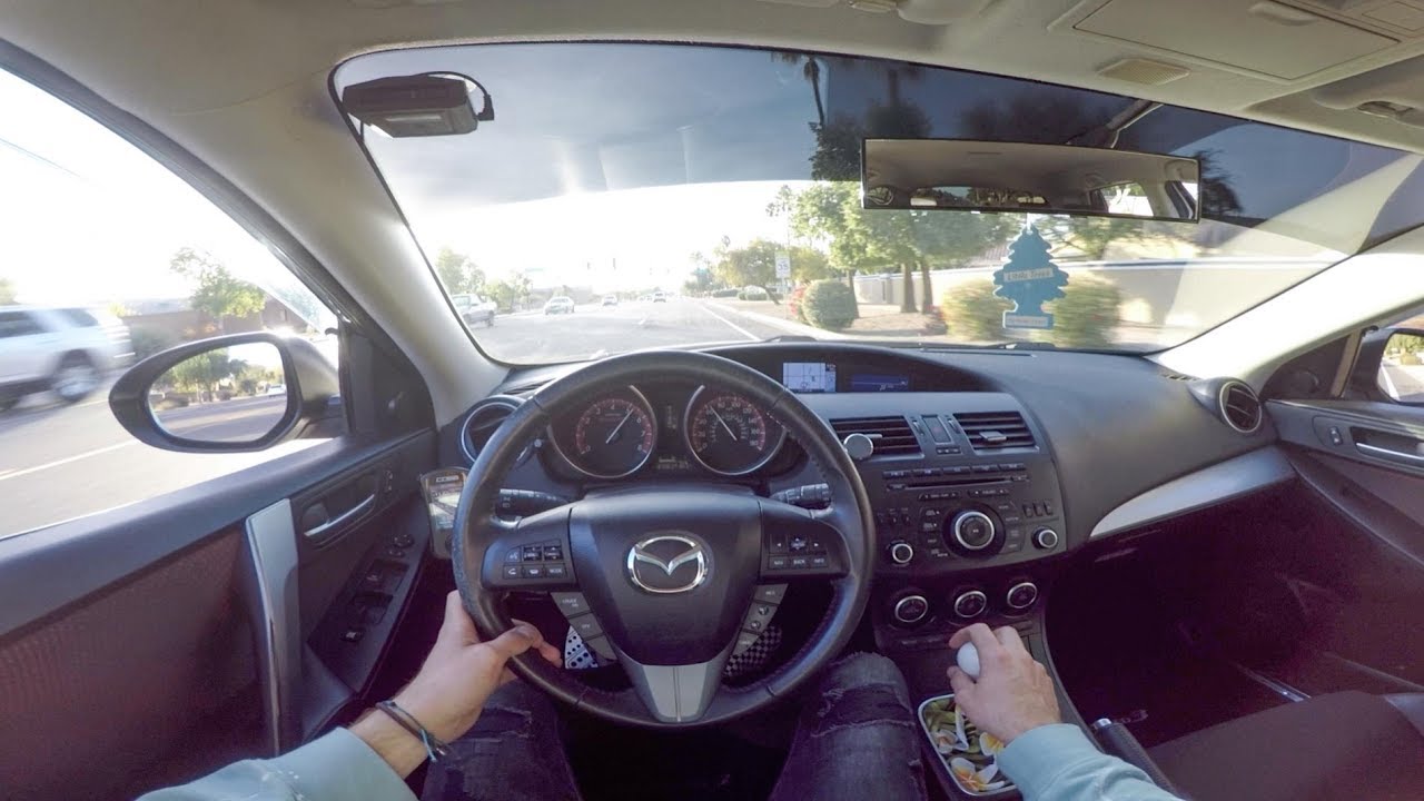 LOUD Mazdaspeed 3 POV Driving