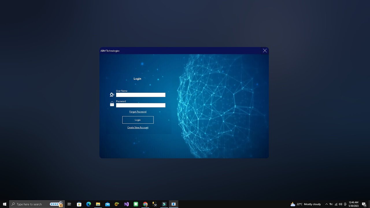 Amazing Animated UI: Modern Login Form in C# Visual Studio 2023