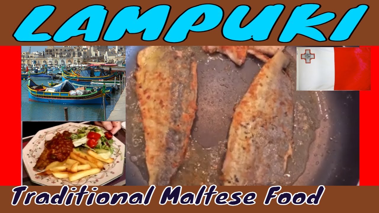 Cooking Malta's Favorite Fish, Fried Lampuki Mediterranean style,
