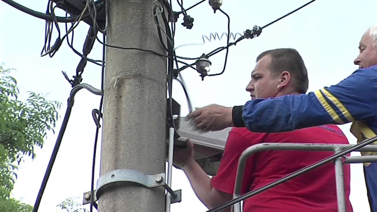Služovice - Nové osvětlení www.TelevizeHlucinsko.cz