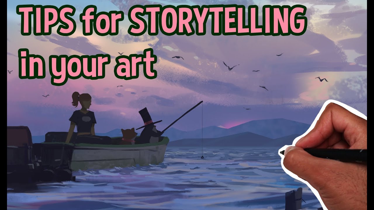 TIPS for STORYTELLING in your art