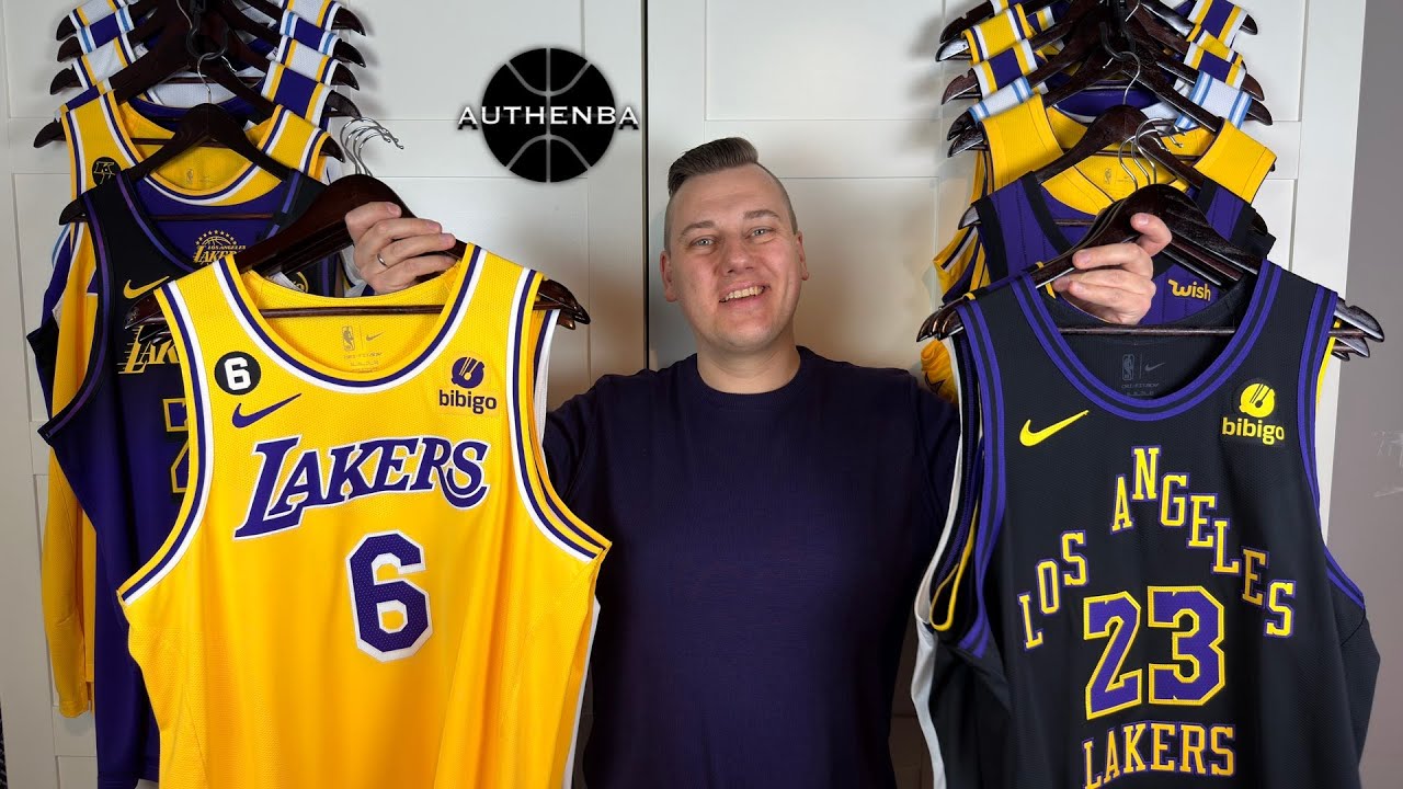 I'M BACK!!! Lebron James Los Angeles Lakers Full Authentic NBA jersey Collection