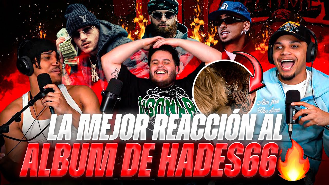 REACCIÓN a “ALBUM DE HADES66” EL SEI66IS ¿mejor album trap 2026? 🔥!!! 