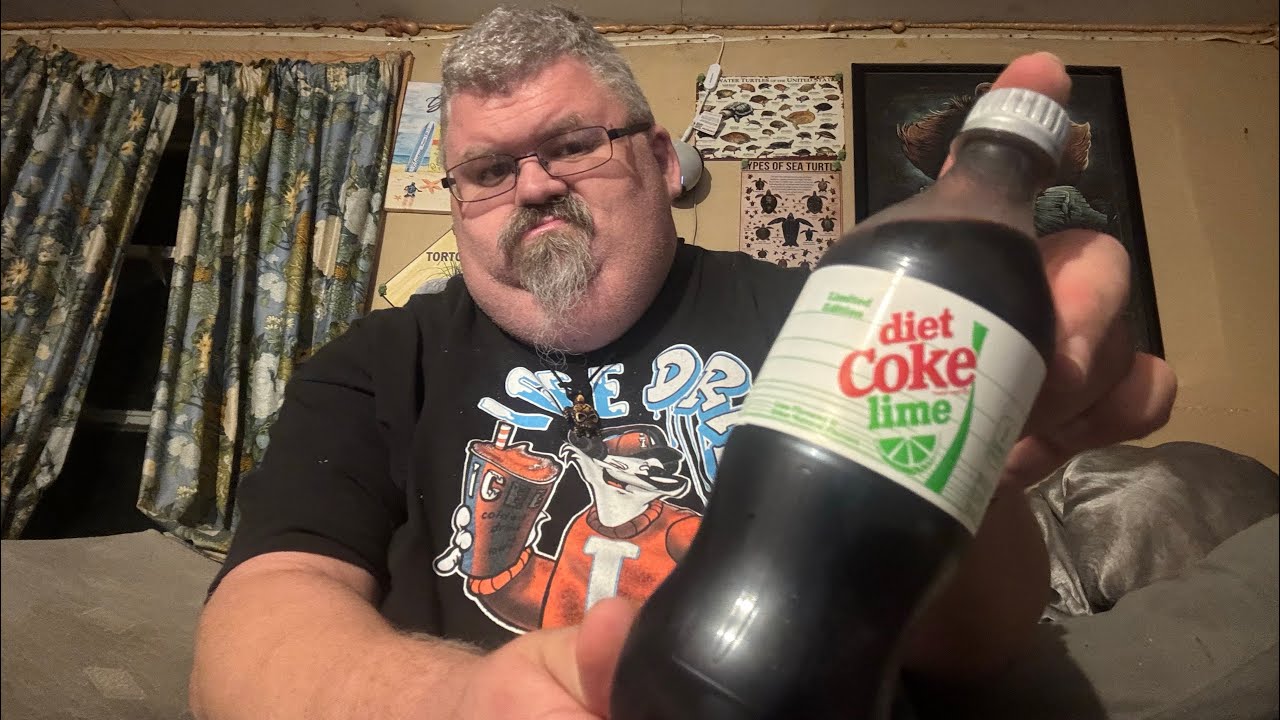 Trying New Diet Coke with Lime and Showing some of my wood burnings 