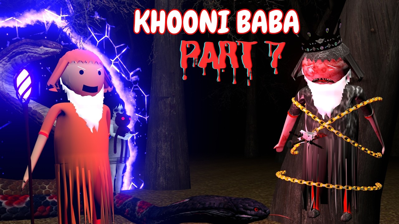 Gulli Bulli Khooni Baba Aur Evil Nun Part 7 || GULLI BULLI CARTOON || MAKE JOKE KAMIL