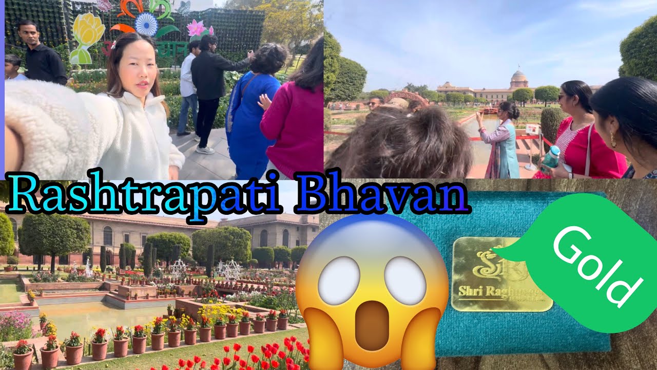 Rashtrapati Bhavan Vlog🤗