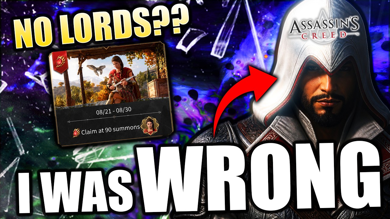 Я ОШИБАЛСЯ НАСЧЁТ ЭЦИО. Никаких Лордов на древних баннерах Assassin's Creed?? ⁂ Watcher of Realms