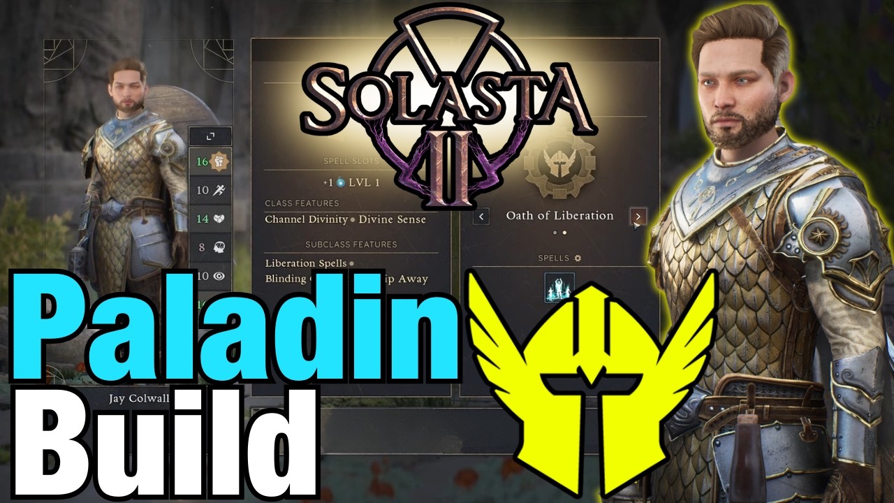 Paladin Build Guide in Solasta 2 Early Access