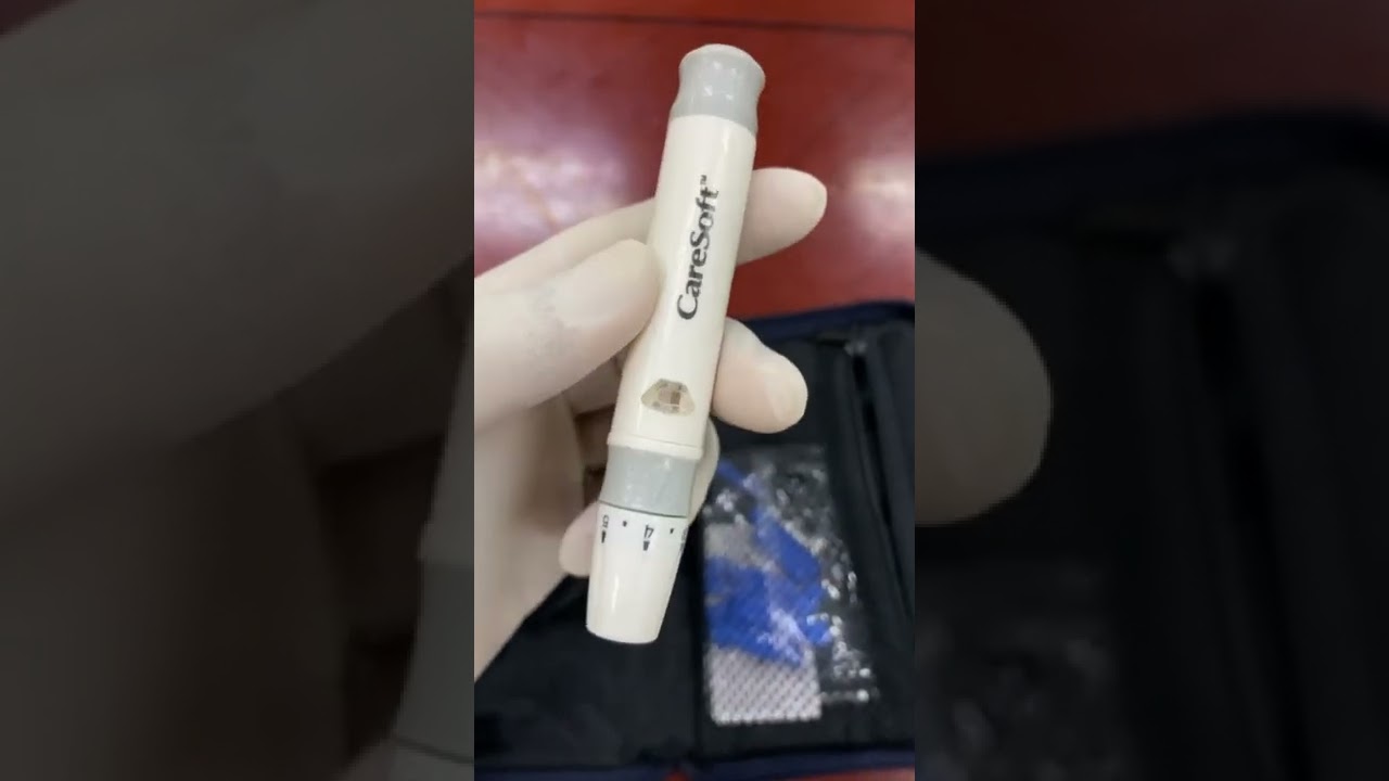 Video penggunaan Glucometer i-sens caresens pro glucose and ketosens