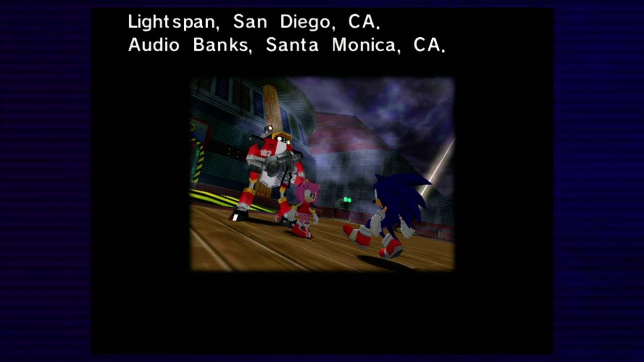 First time playing through Sonic Adventure!